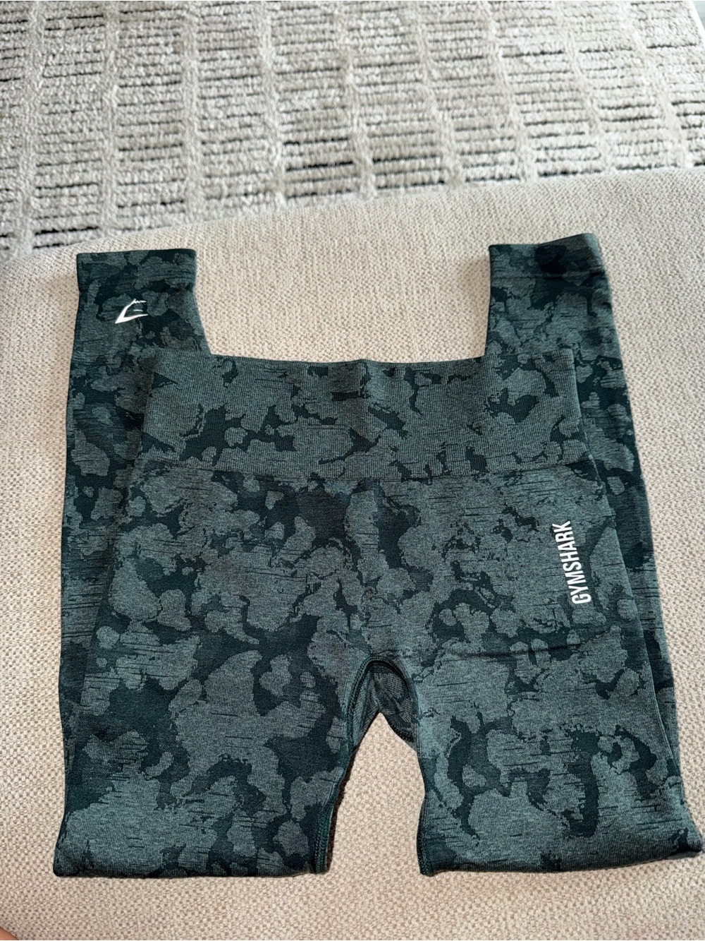 Gymshark green adapt Camo leggings